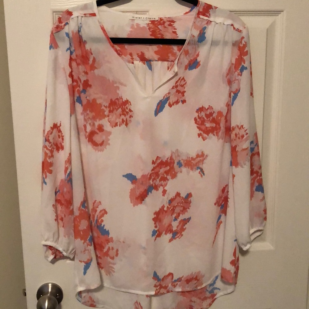 Floral blouse